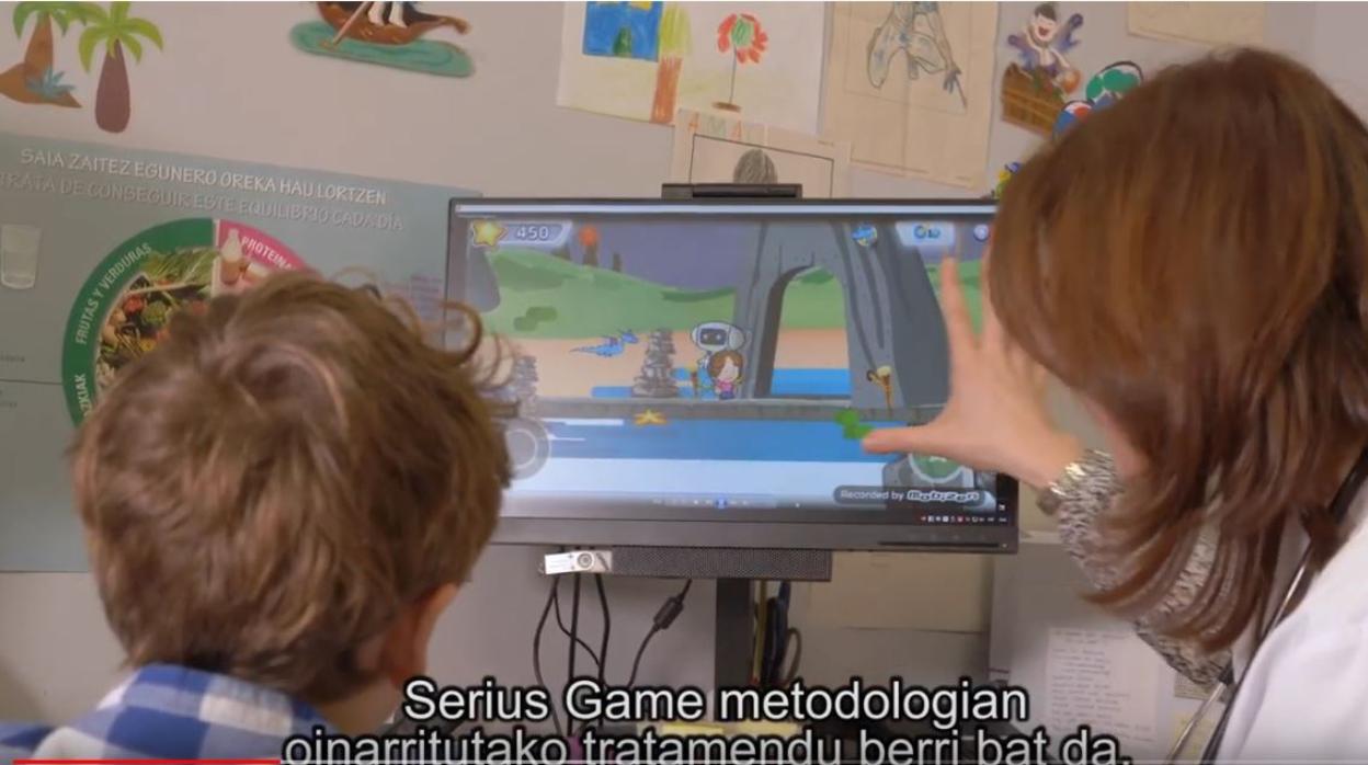 Los pediatras vascos «recetarán» un juego interactivo a los menores con sobrepeso