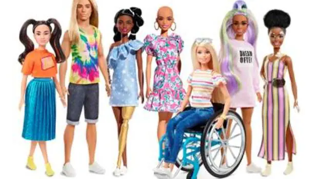 Barbie con vitíligo o Ken con pelo largo: así son las nuevas muñecas inclusivas