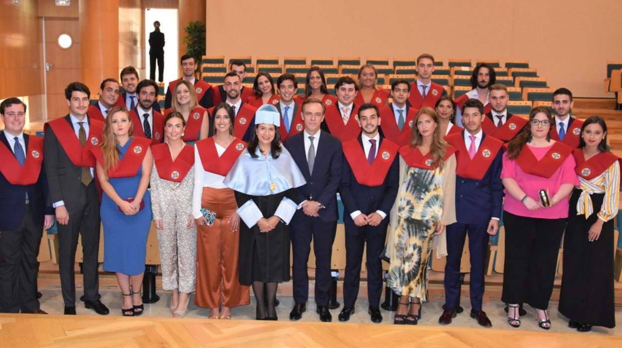 Acto de graduación del pasado curso 2018-2019, celebrado en junio de 2019