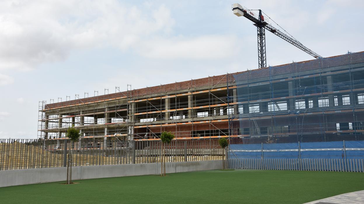 Las obras de ampliación del Colegio CEU San Pablo Sevilla avanzan a buen ritmo