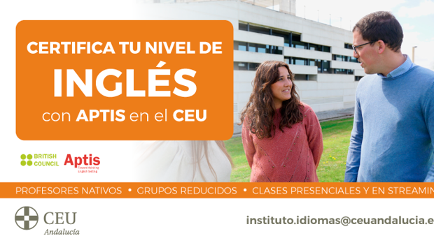 El Instituto de Idiomas CEU Andalucía preparará para obtener la acreditación Aptis