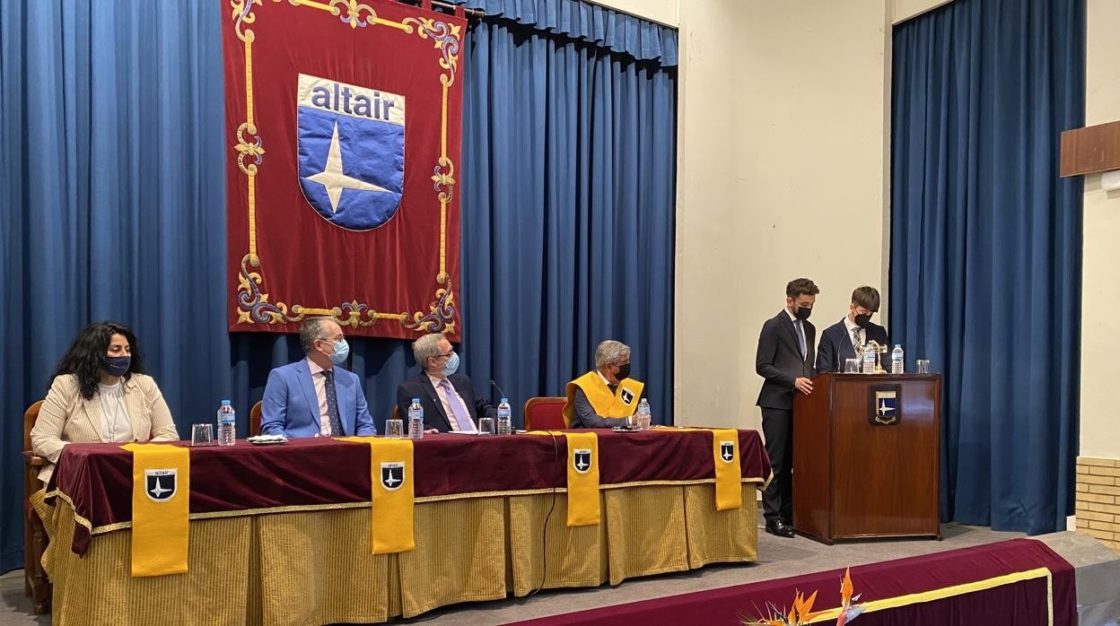 Acto de graduación de los alumnos de segundo de bachillerato de Altair