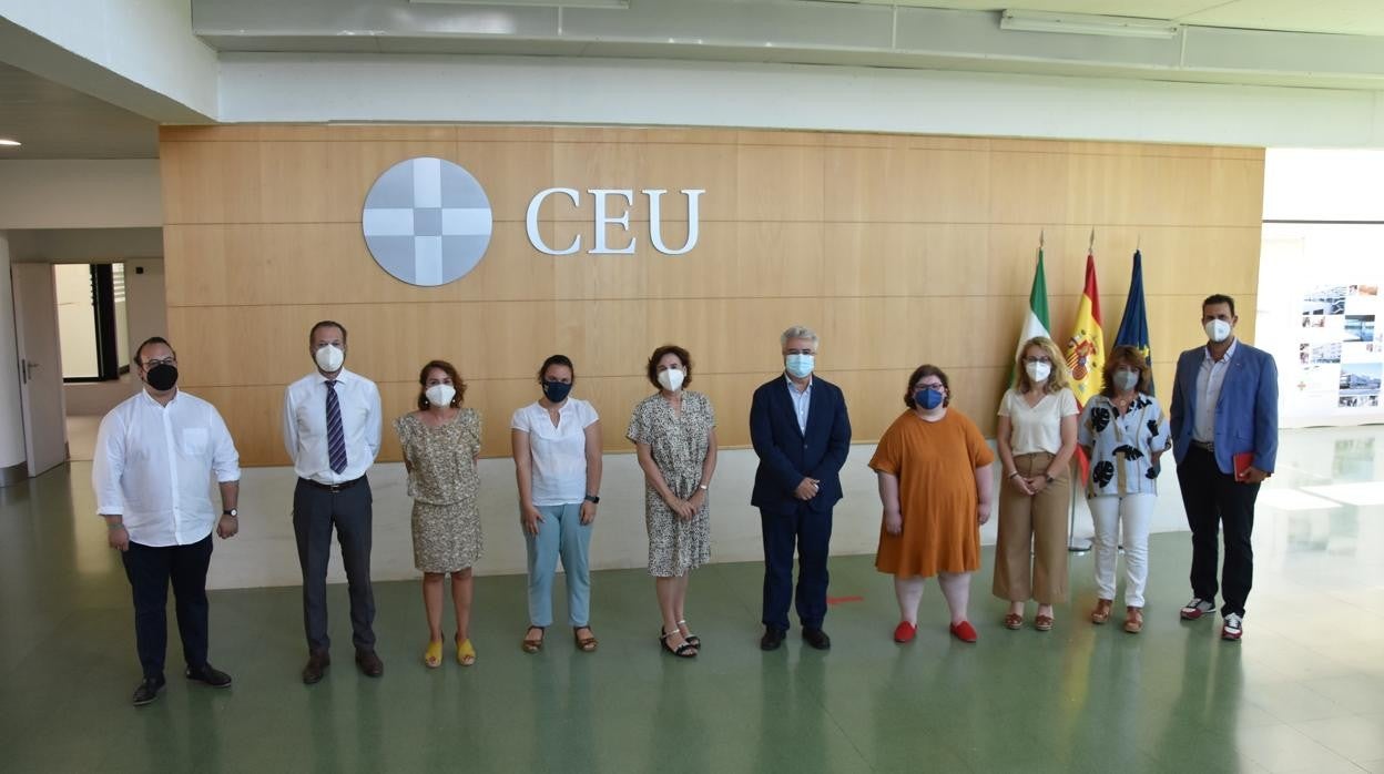 La Asociación SYC Centro visita el Campus CEU Andalucía