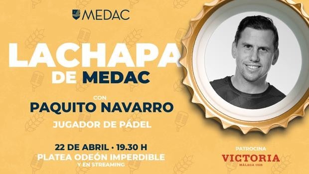 MEDAC trae una charla gratuita en directo con Paquito Navarro