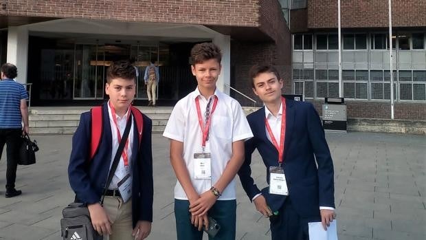 Tres alumnos de Altair en el congreso StudIAS celebrado en Pamplona la pasada semana