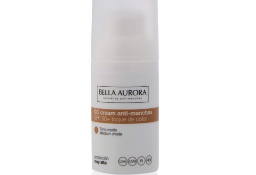 Protector solar con color, maquillaje y protección en un mismo producto