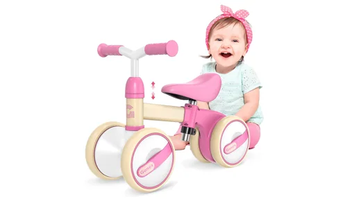  Bicicleta de equilibrio para bebés para niños de 1 año,  juguetes de equitación para niños pequeños, bicicleta sin pedal, primera  bicicleta para niños de 12 a 36 meses, el mejor regalo