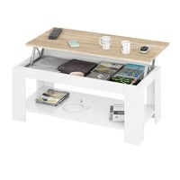 Imagen - Mesa de centro con revistero elevable