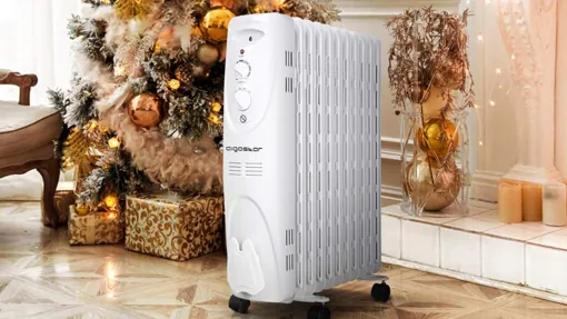 Calefactores, radiadores y estufas de bajo consumo para combatir el frío al  mejor precio este Black