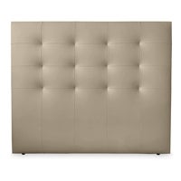 Imagen - Cabecero acolchado blanco con patas