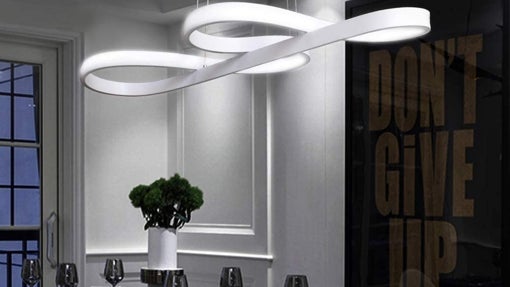 Lámparas de techo LED: dale un toque de estilo a tu la iluminación de tu casa