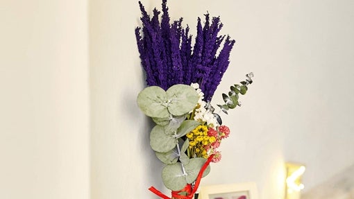 Ramo de flores preservadas