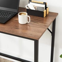 Imagen - Escritorio sencillo de acero y madera