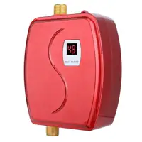 Calentador de agua instantáneo, 7000 W, 220 V, mini calentador de agua  caliente instantáneo sin tanque, calentador de agua eléctrico para cocina