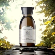 Aceite corporal reafirmante para piernas cansadas