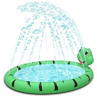 Imagen - Piscina hinchable para bebés con doble pulverizador Flyboo