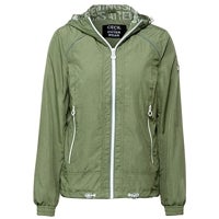 Imagen - Cortavientos verde con capucha