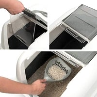 Imagen - Gatera con arenero a cubierto