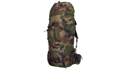 Mochila estampado camuflaje