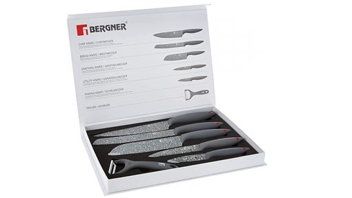 Set de cuchillos y pelador