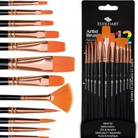 Imagen - Pinceles de pintura para acuarela, acrílico y pinturas al óleo