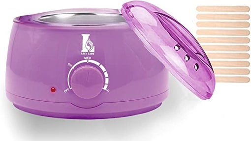 Calentador de cera eléctrico color violeta