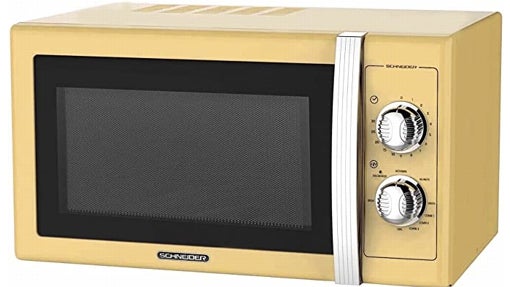 Microondas de aspecto vintage