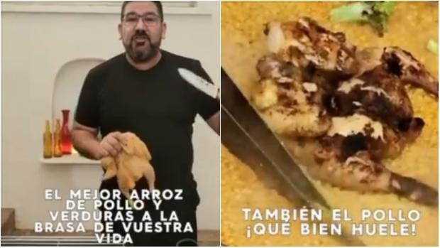 La receta de Dani García que arrasa en Instagram: así se hace su arroz con pollo y verduras a la brasa