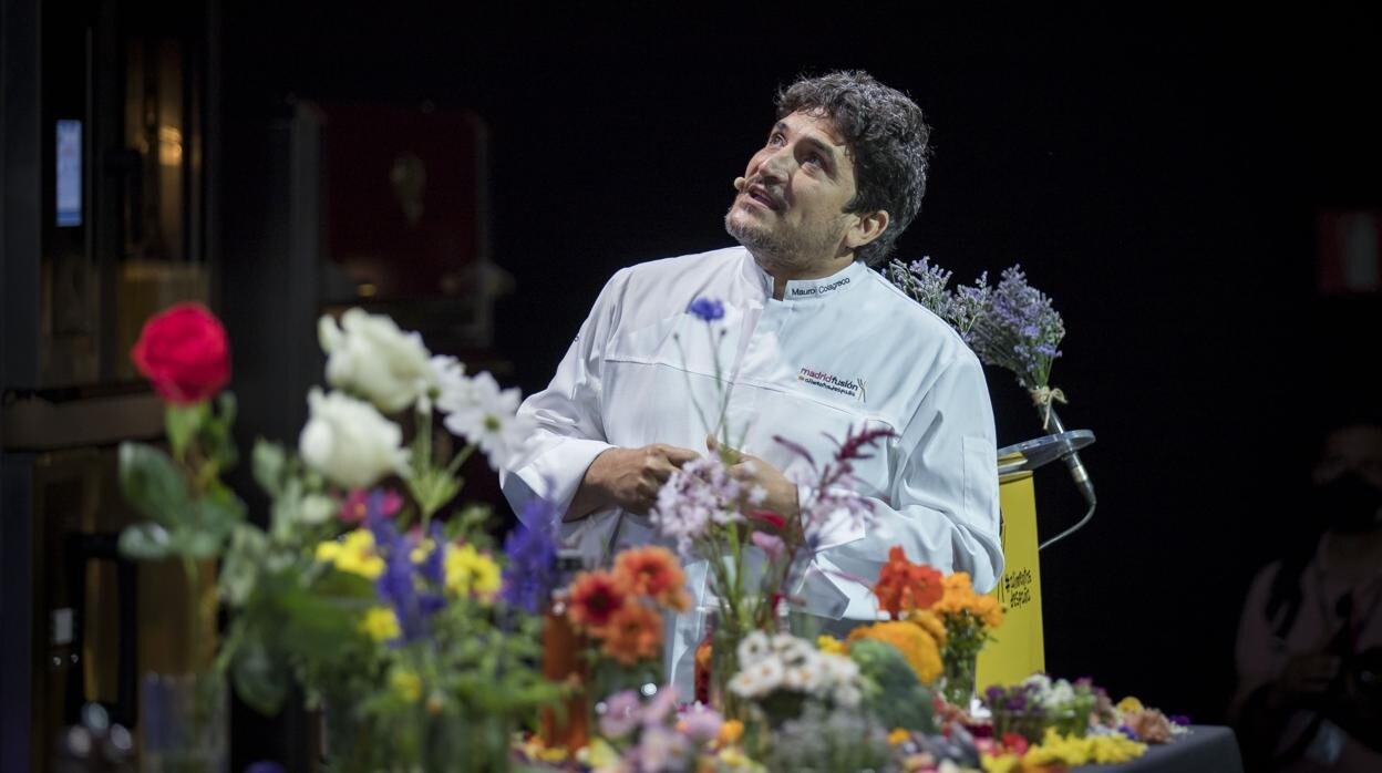 Mauro Colagreco, chef de Mirazur (tres estrella Michelin), en Madrid Fusión Alimentos de España