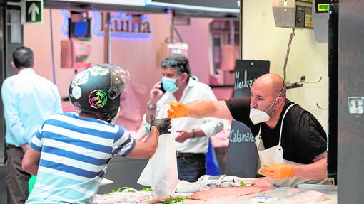 Mercado de Atarazanas, en Málaga