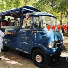 'Food truck' en una edición pasada de MadrEAT en Azca