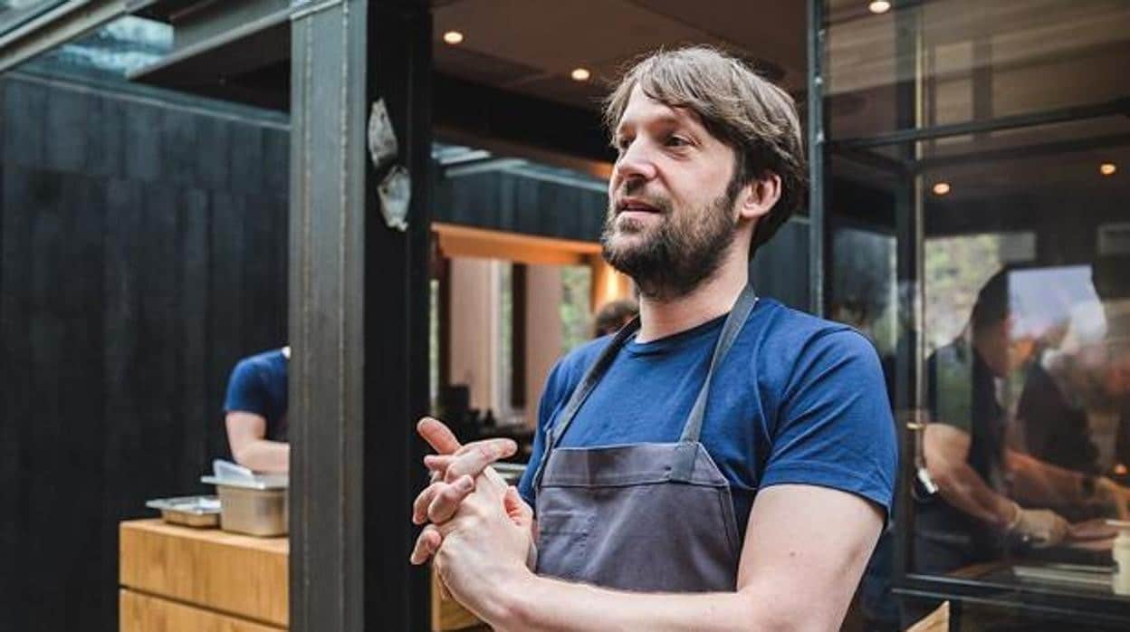 René Redzepi, chef de Noma, el restaurante de Copenhague que acaba de obtener la tercera estrella Michelin