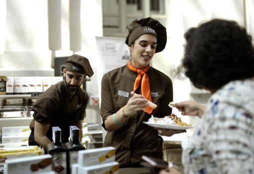 Imagen de una de las ediciones pasadas de Chocomad, el Salón Intenacional del Chocolate de Madrid