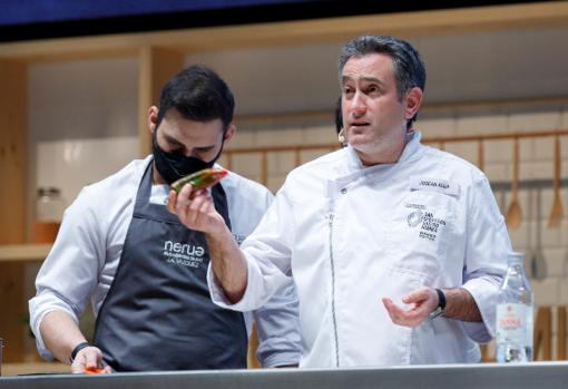 Josean Alija ha abierto las ponencias en la primera jornada de Gastronomika en el Kursaal