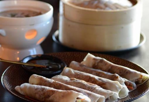 Pato Pekín laqueado de Kököchin, en Aravaca (Madrid)