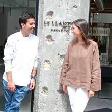 Alan García y Rosalía Álvarez