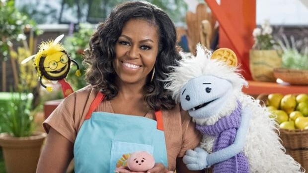 Michelle Obama, de la Casa Blanca a un supermercado