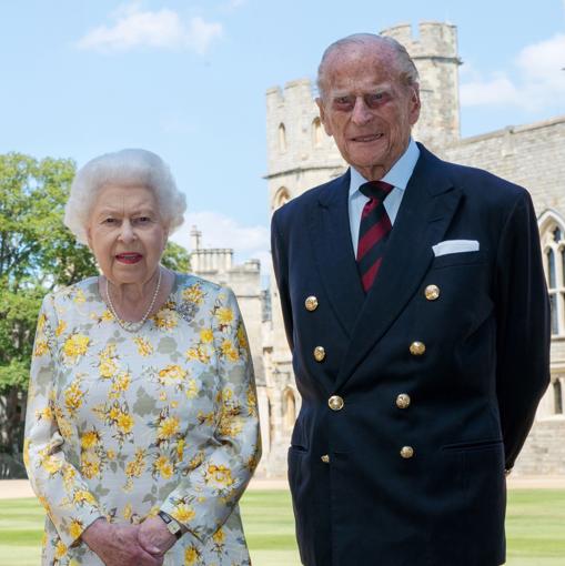 La Reina Isabel II y Felipe de Edimburgo