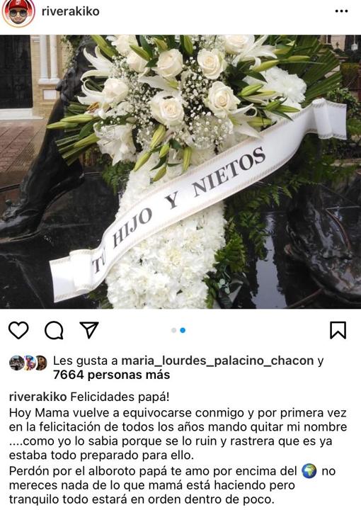 «Rastrera y ruín»: Kiko Rivera revienta a Isabel Pantoja en el cumpleaños de Paquirri