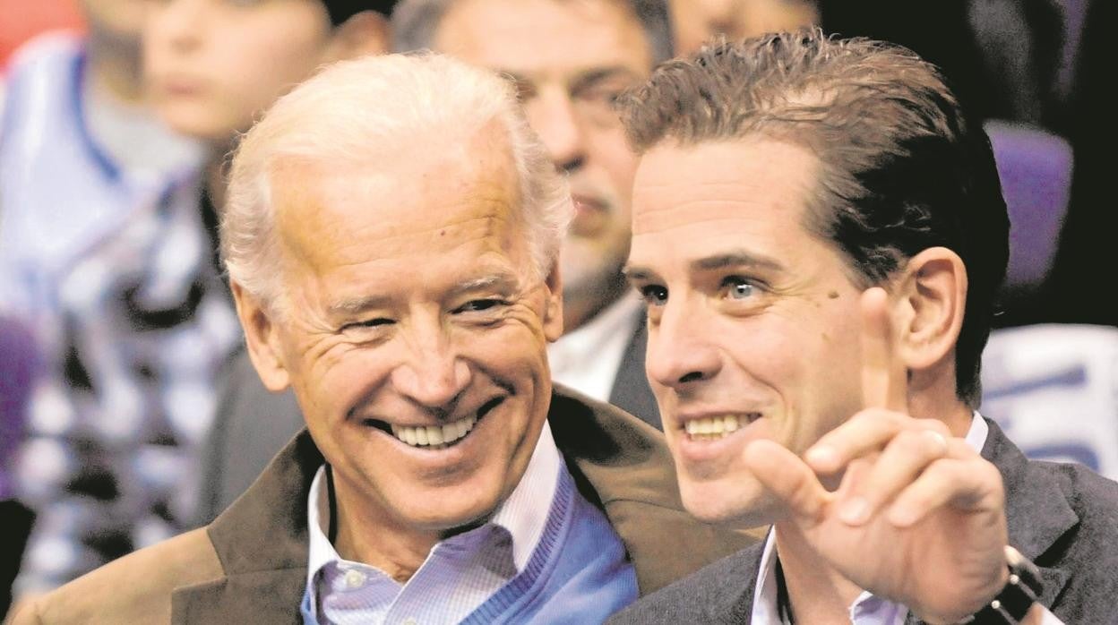 Biden y su hijo