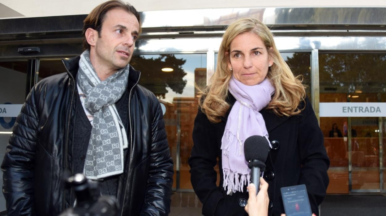 Josep Santacana y Arantxa Sánchez Vicario