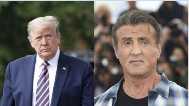 Trump y Rambo son vecinos y miembros del mismo Club