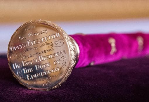 Las insignias y medallas que han acompañado al duque de Edimburgo en su funeral