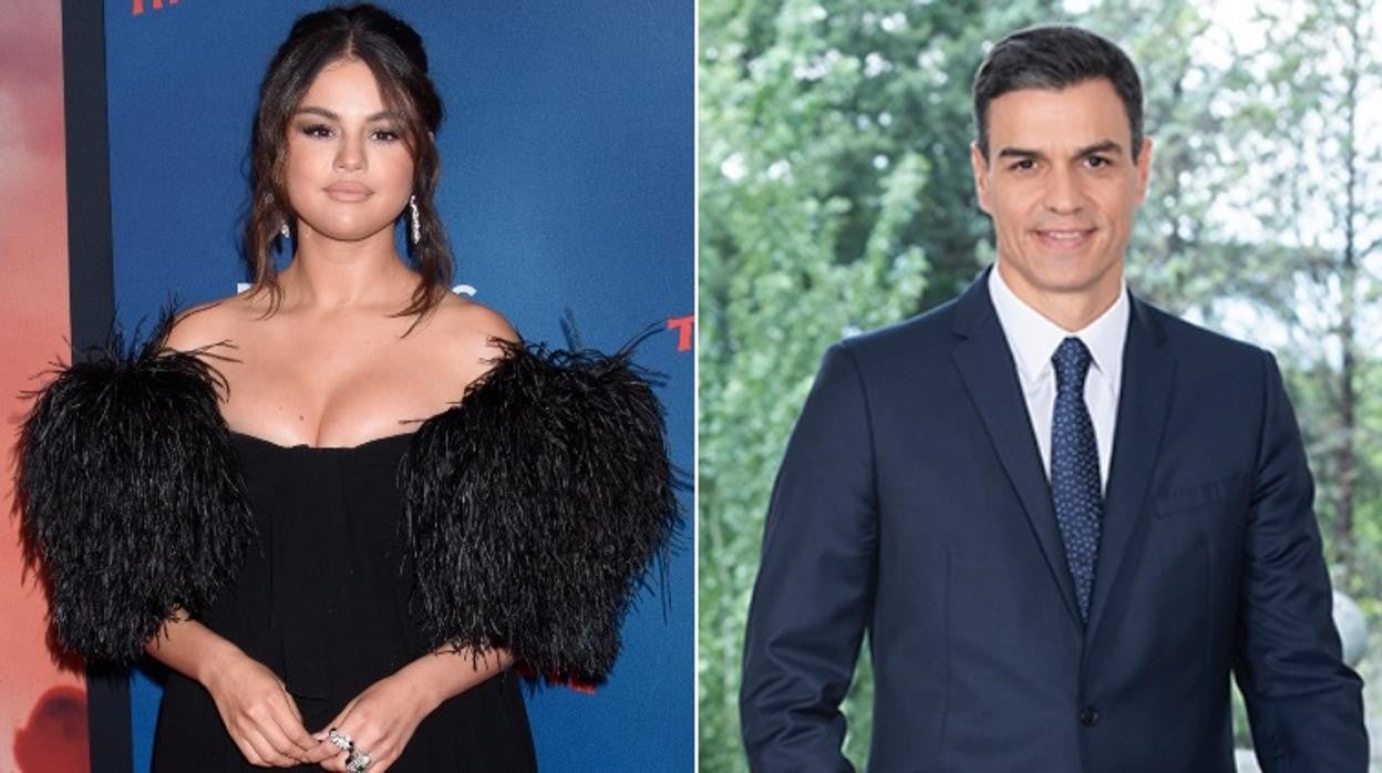 Selena Gómez y Pedro Sánchez