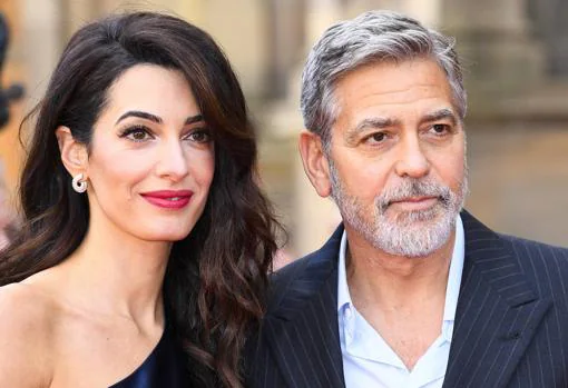 George Clooney y su mujer Amal Ramzi Alamuddin