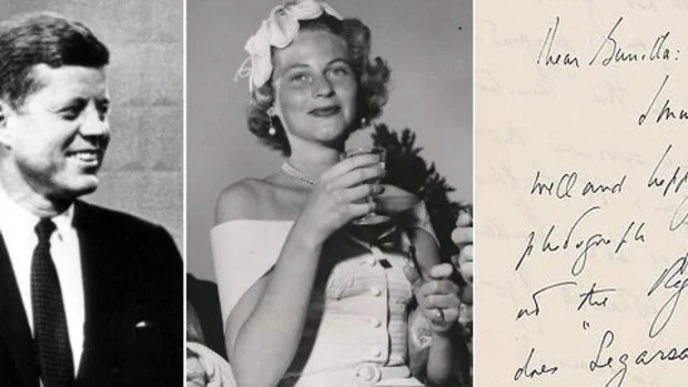 «Eres maravilloso y te extraño», las cartas de amor de Kennedy a su amante sueca