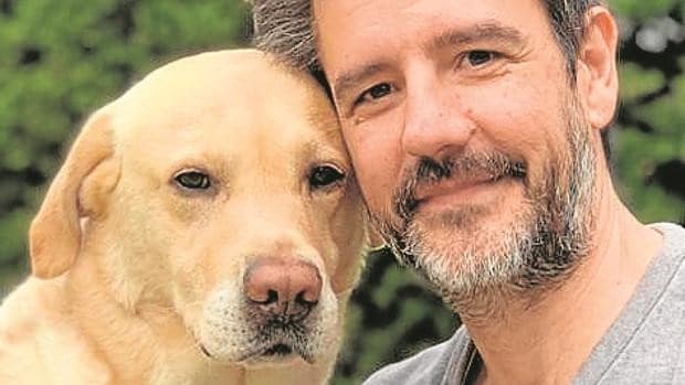 Antonio Hortelano: «Es muy difícil no querer a mi perro Ron»