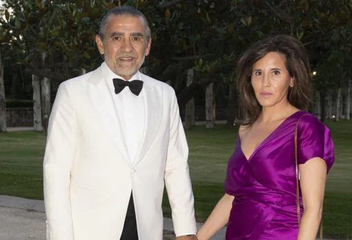 Jaime Matínez Bordiú y su esposa, Marta Fernández, con la que se casó hace unos meses en secreto