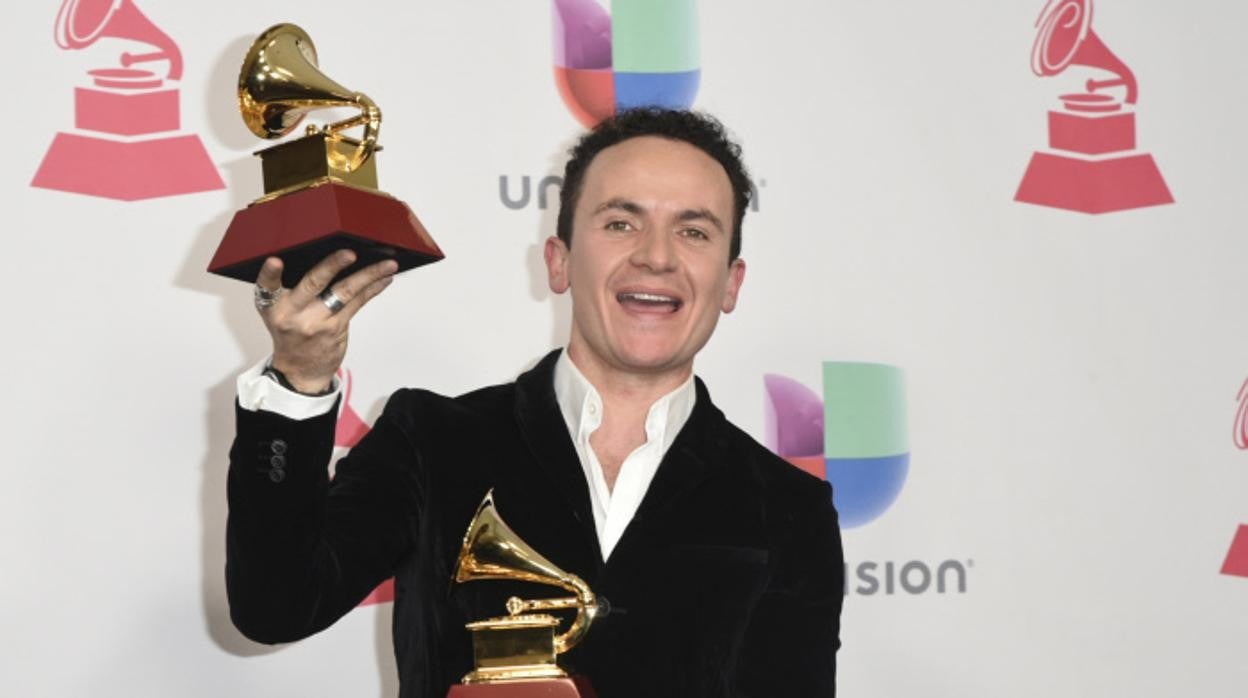 Fonseca, durante la gala de los Premios Latin Grammy en 2016