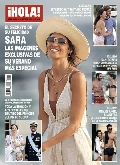 De las vacaciones secretas de Alejandro Sanz al verano más especial de Sara Carbonero